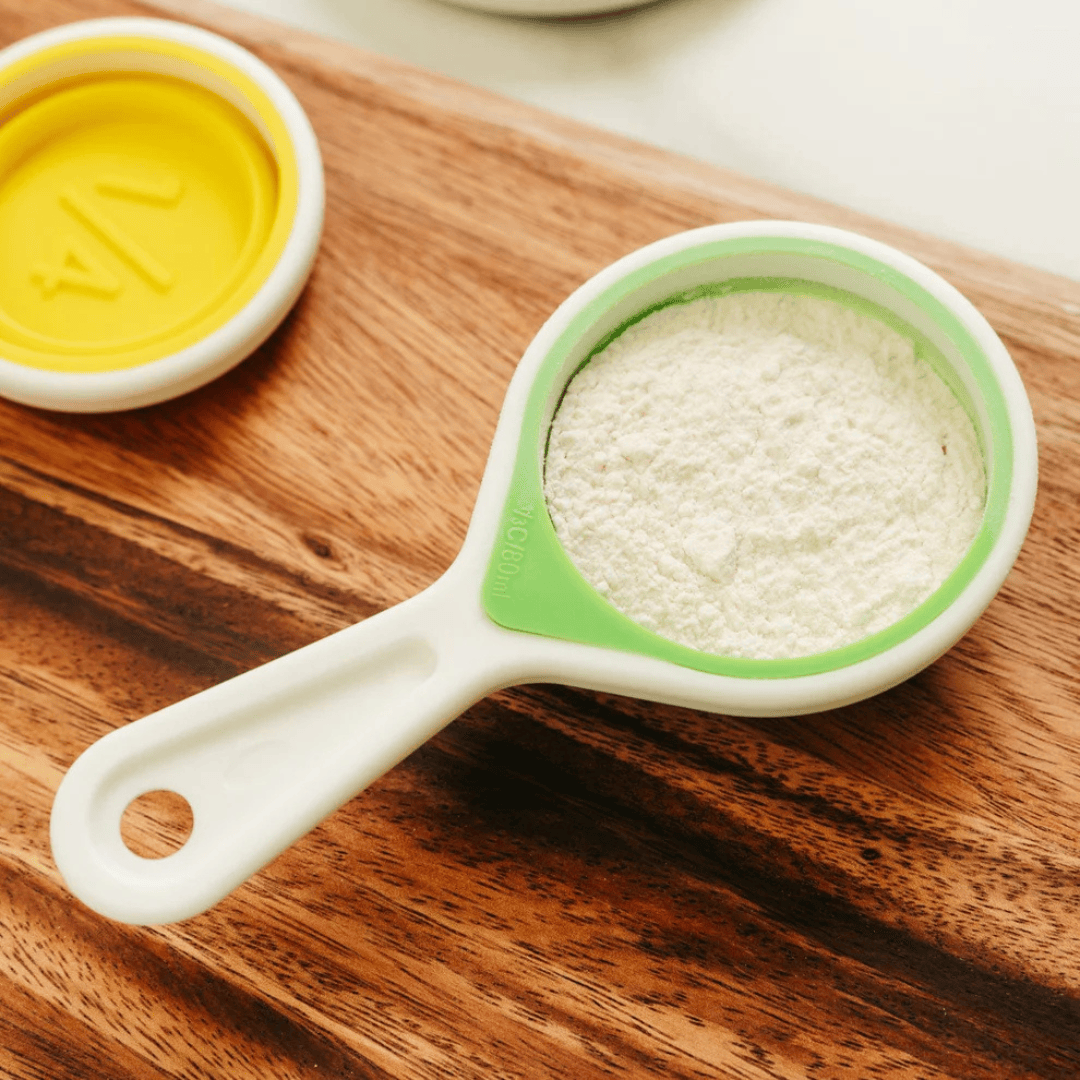 Collapsible Colorful Silicone Kitchen Measuring Cups Set 4-Piece