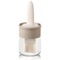 2-in-1 Glass Oil Dispenser Bottle with Silicone Basting Brush - Begie