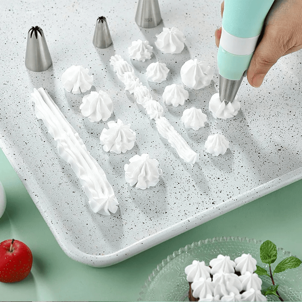 Eco-Friendly Cake Decorating Coupler Set - Large & Small Piping Bag